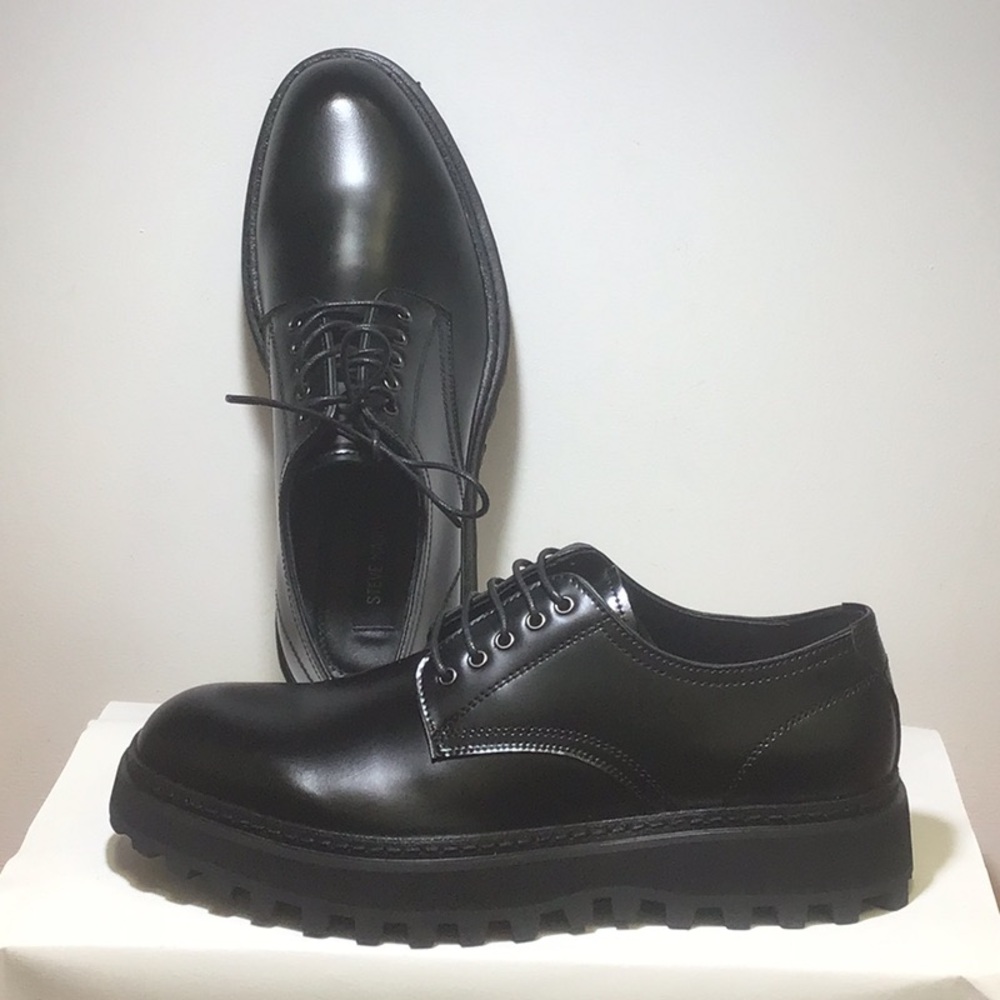 Steve Madden Chunky Black Oxford